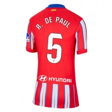 Atletico Madrid Rodrigo De Paul #5 Hjemmedrakt Kvinner 2024-25 Kortermet